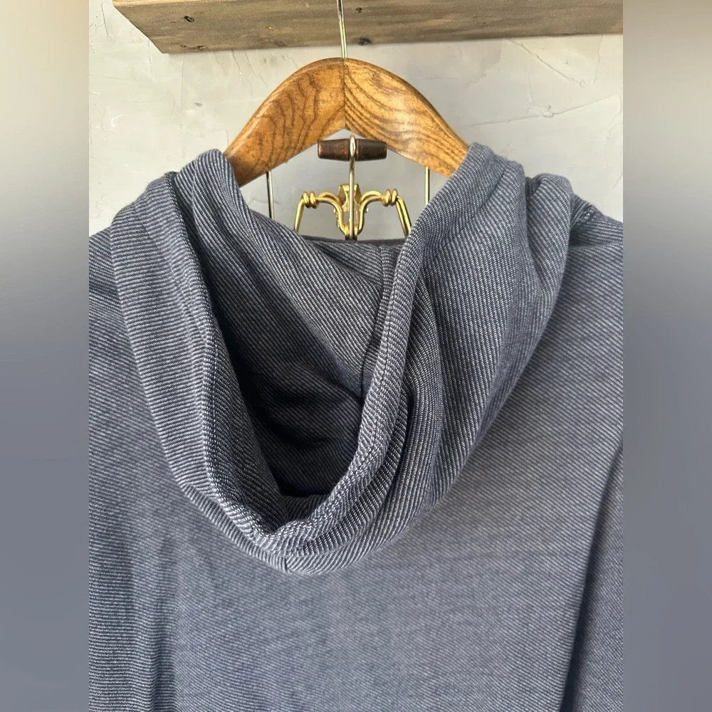 Frederik Anderson Copenhagen Men's Cotton Hoodie Blue Pullover‎ size Large